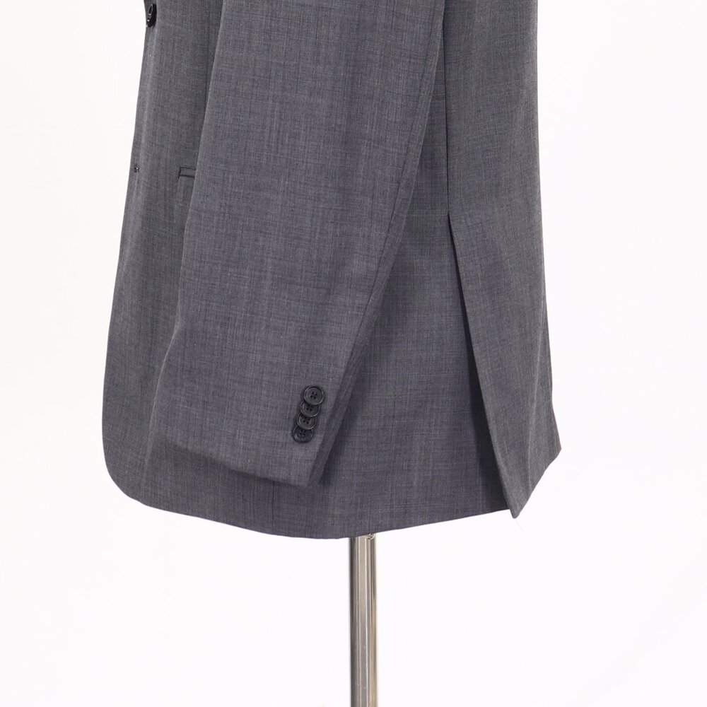 Tommy Hilfiger 42l Gray Solid 2-Button Sport Coat… - image 8